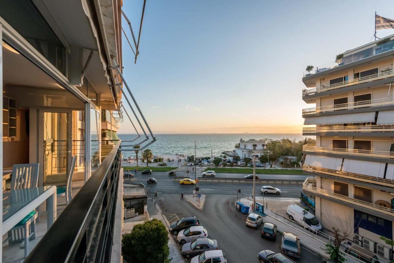 Flisvos Elite Seafront Luxury Apartment أثينا المظهر الخارجي الصورة