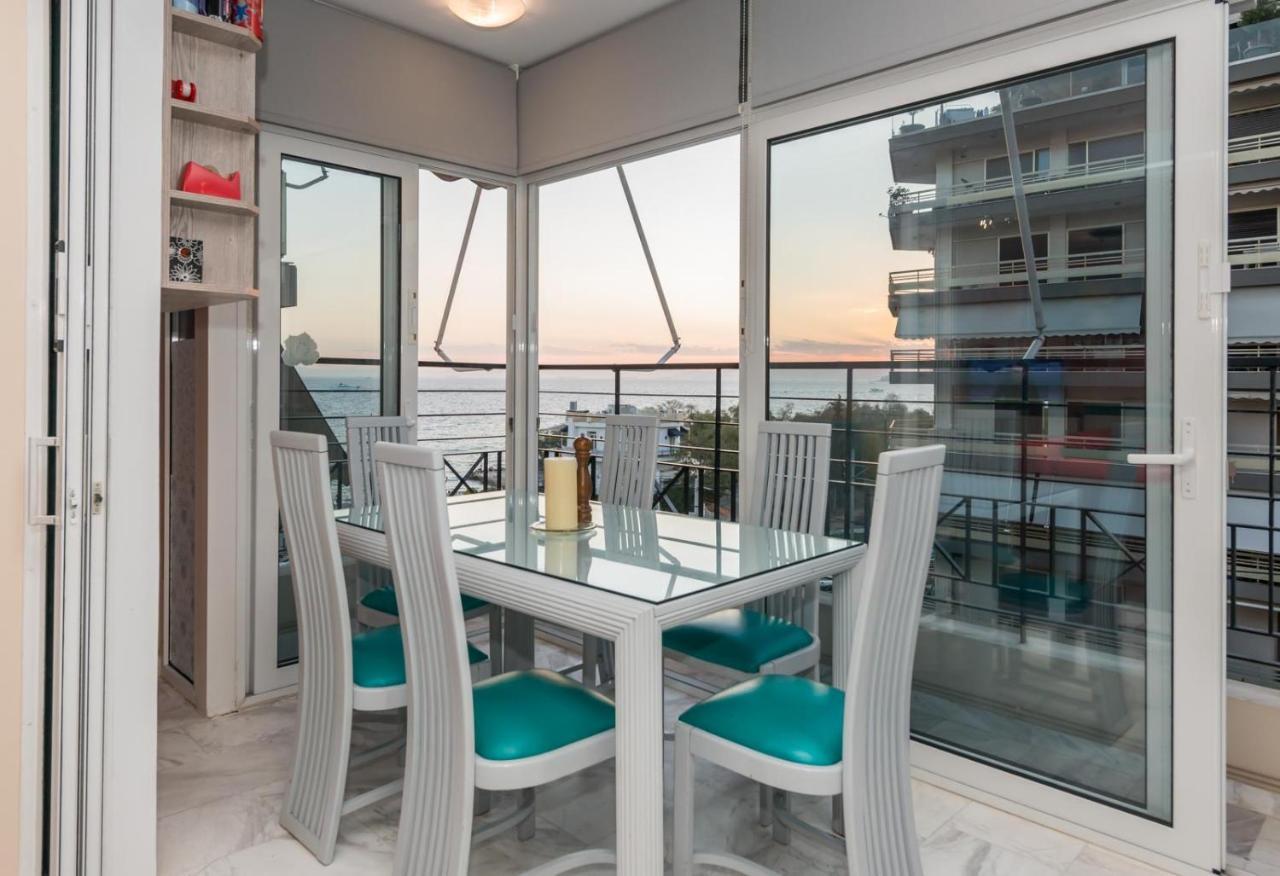 Flisvos Elite Seafront Luxury Apartment أثينا المظهر الخارجي الصورة