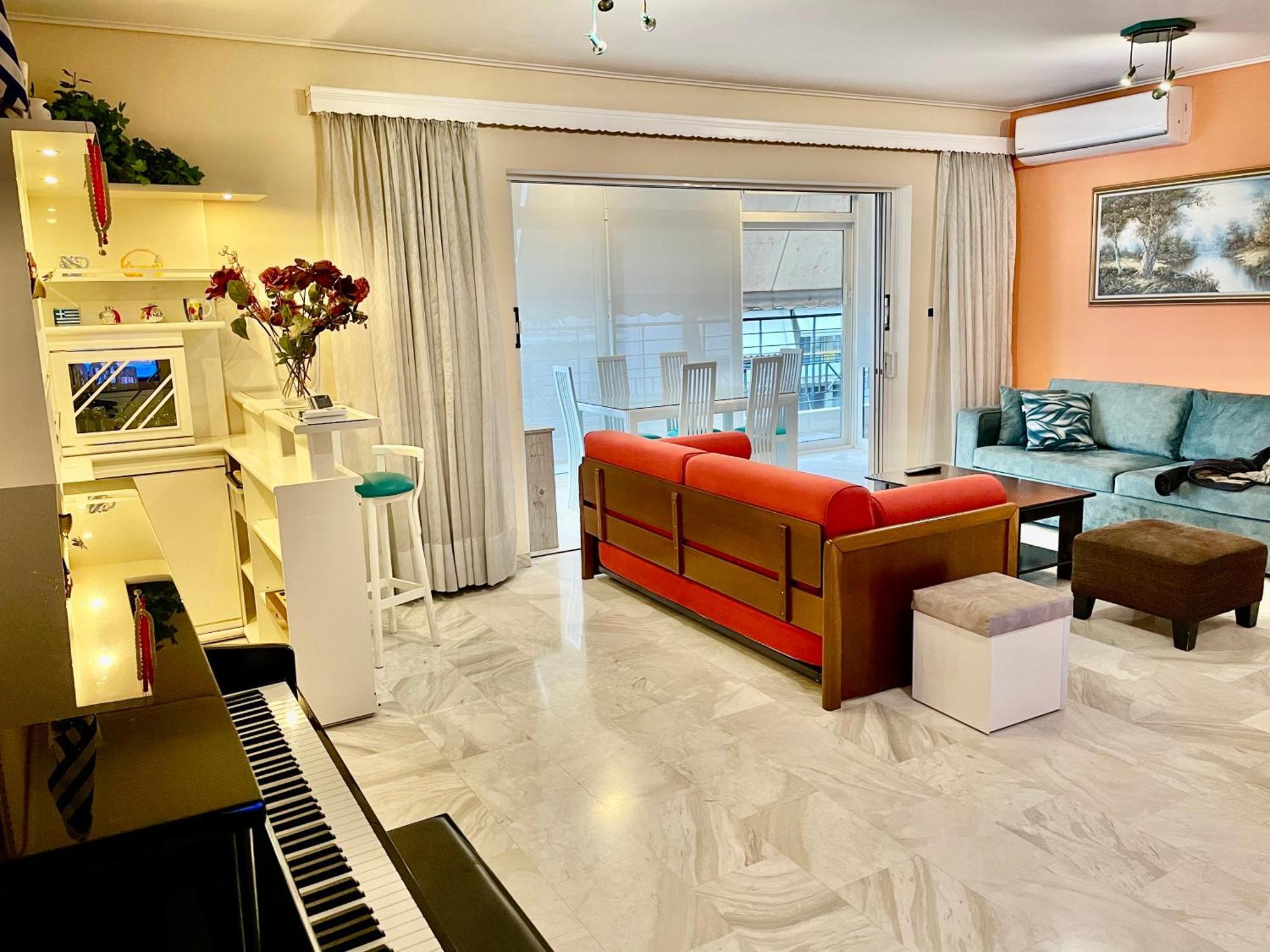 Flisvos Elite Seafront Luxury Apartment أثينا المظهر الخارجي الصورة